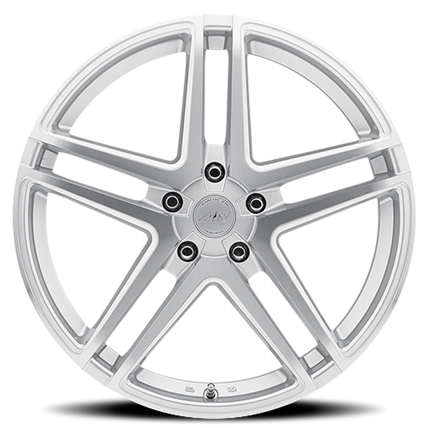 American Racing AR907 17x7.5" 5x114.3mm 72.6mm CB +42mm Silver Machined