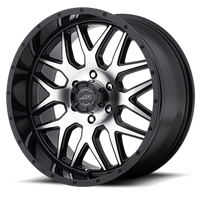 American Racing AR910 20x9" 6x139.7mm 108mm CB +18mm Gloss Black Machined
