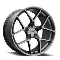 American Racing Crossfire 20x10" 5x120.65mm 70.3mm CB +75mm Graphite