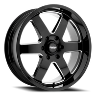 American Racing Patrol 20x9" 5x127mm 83.06mm CB +12mm Gloss Black Milled