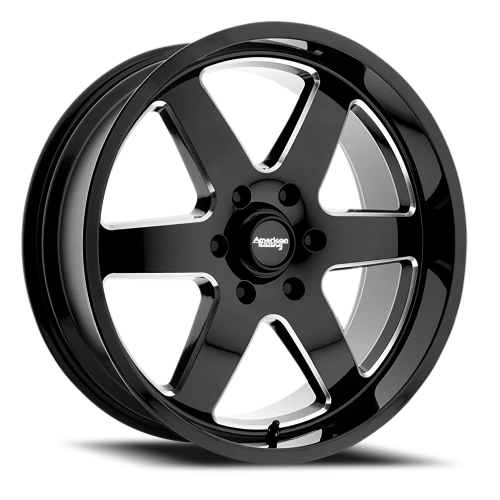 American Racing Patrol 20x9" 6x135mm 87.1mm CB +12mm Gloss Black Milled