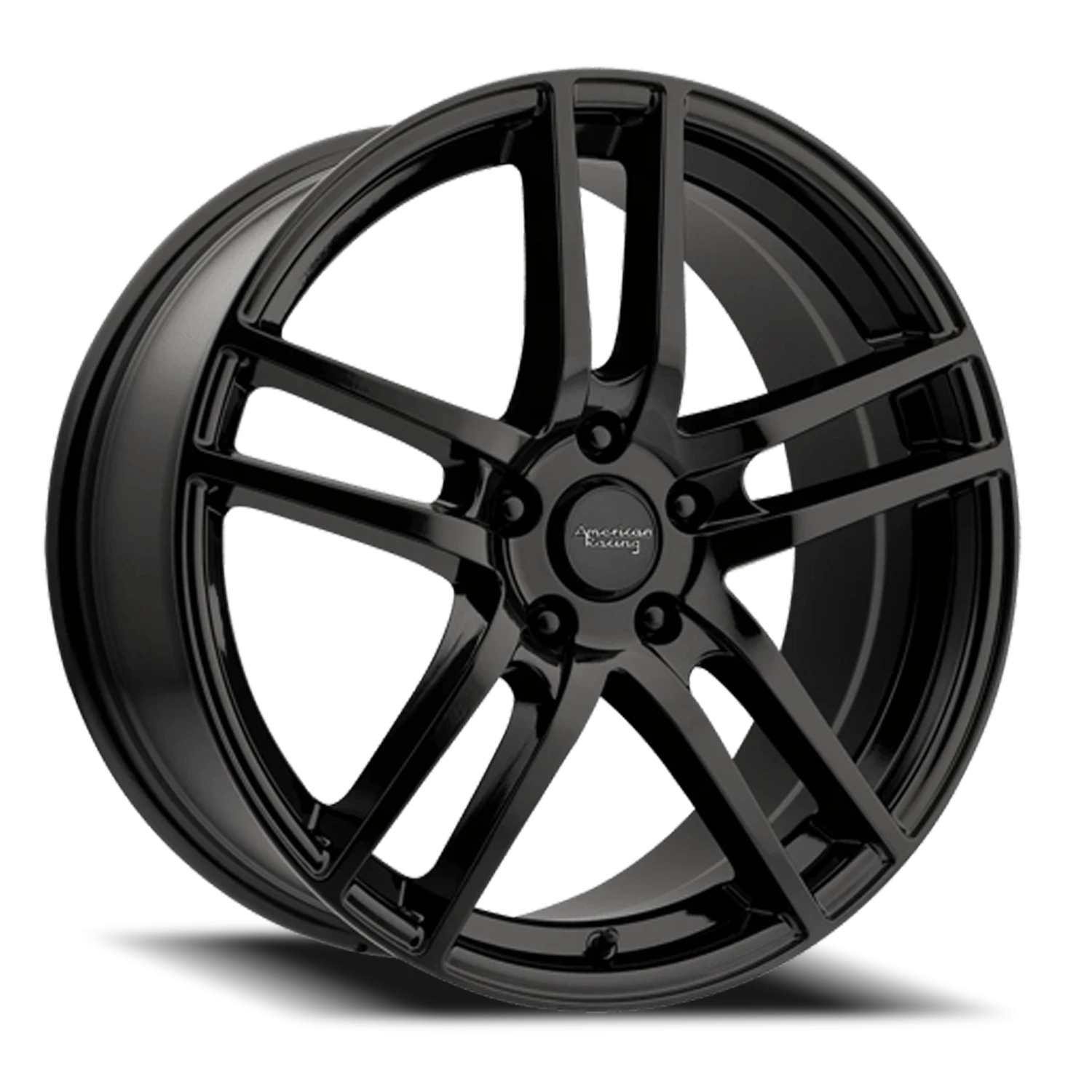 American Racing AR929 16x7" 5x120mm 74.1mm CB +45mm Gloss Black