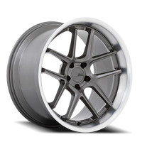 American Racing AR942 20x11" 5x115mm 71.5mm CB -6mm Matte Gunmetal Machined Lip