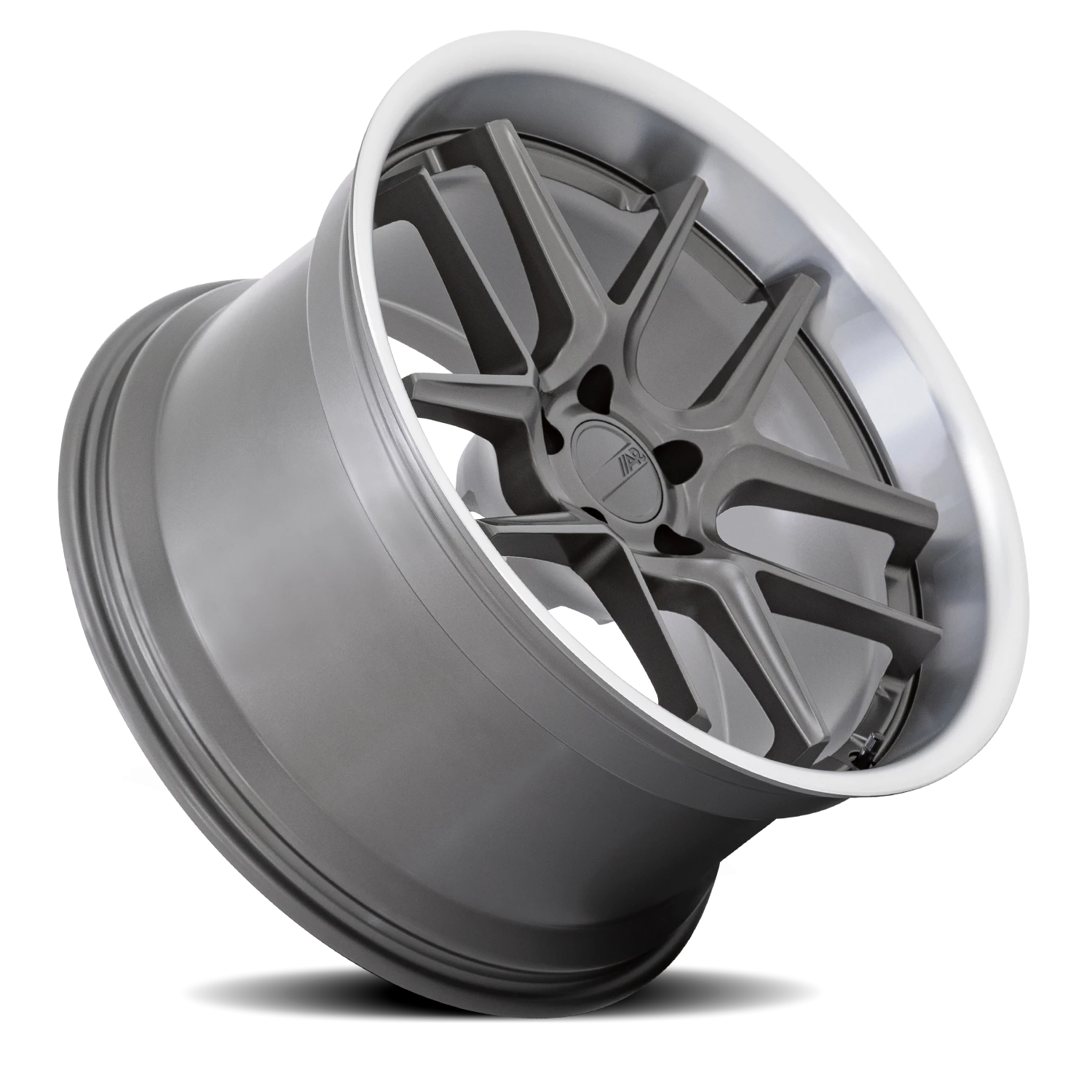 American Racing AR942 20x11" 5x115mm 71.5mm CB -6mm Matte Gunmetal Machined Lip