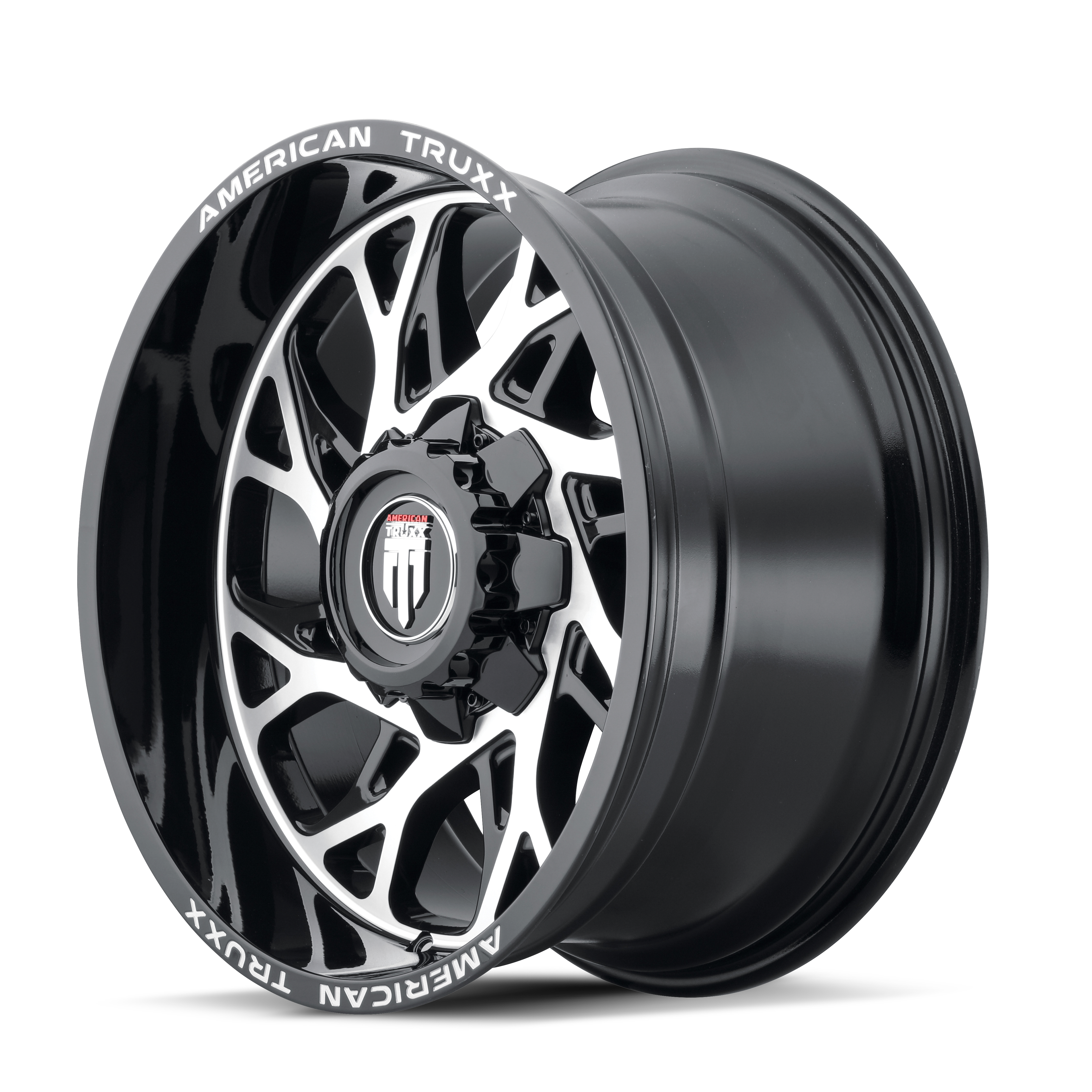 American Truxx Destiny AT1913 24x14" 8x170mm 125.2mm CB -76mm Black Milled