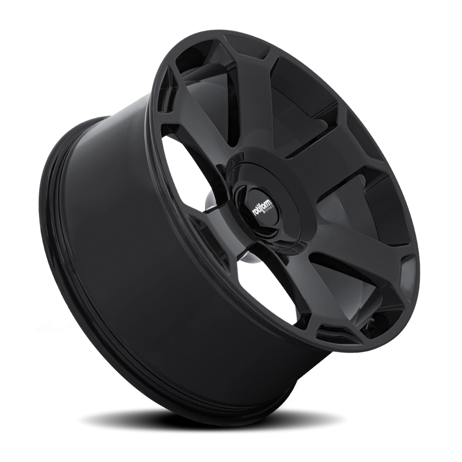 Rotiform AVS 22x10.5" 5x112mm 66.56mm CB +10mm Gloss Black