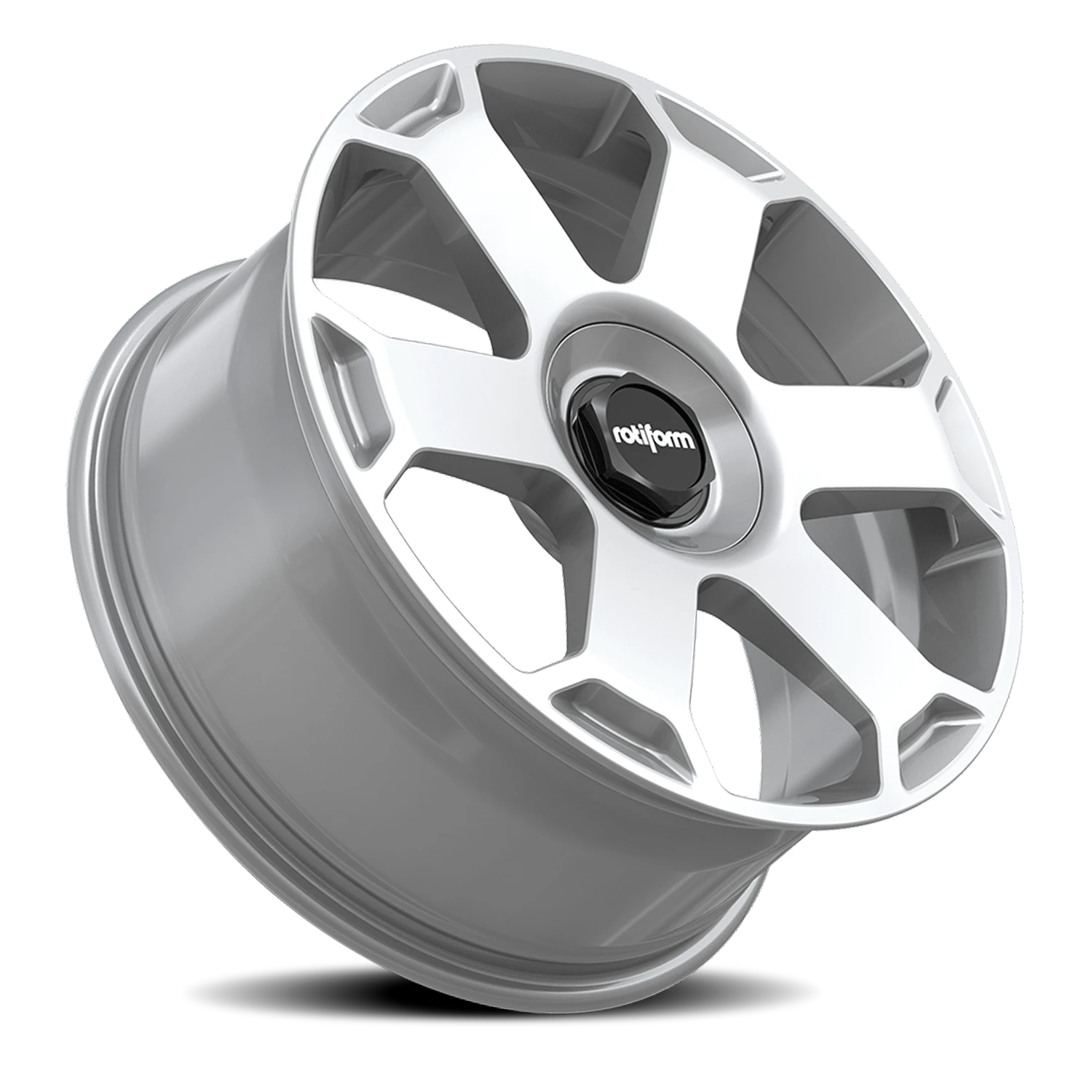 Rotiform AVS 19x8.5" 5x112mm 66.56mm CB +45mm Silver