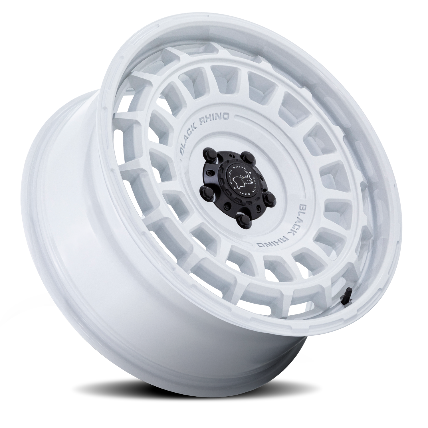 Black Rhino AWOL 20x8.5" 5x120mm 74.1mm CB +25mm Gloss White