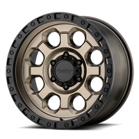 ATX AX201 BRZ 17x9 -12 5x114.3mm 83.06mm Matte Bronze Black Lip