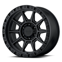 ATX AX202 18x9" 8x165.1mm 125.1mm CB 0mm Cast Iron Black