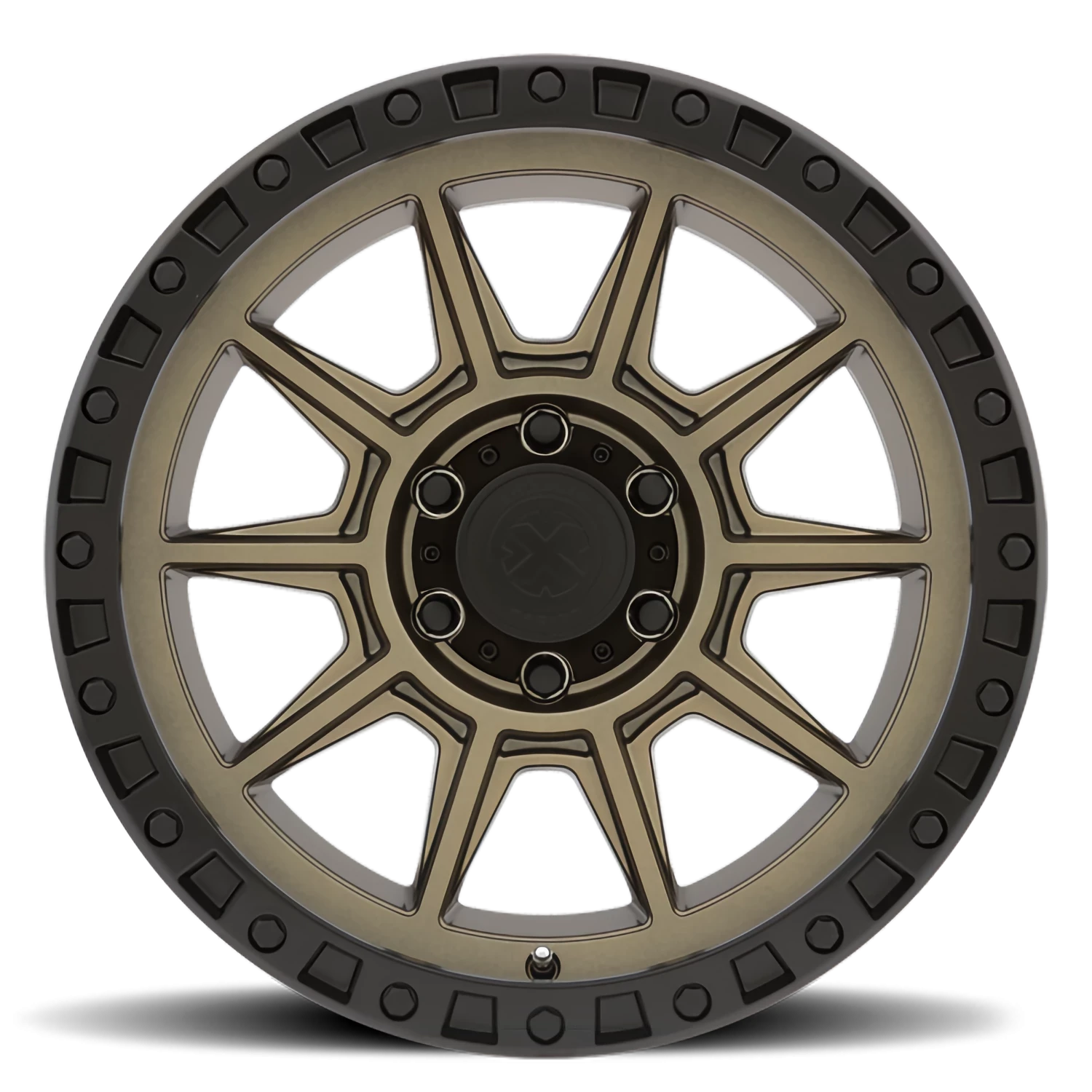 ATX AX202 BRZ 18x9 +0 5x127mm 78.3mm Matte Bronze Black Lip