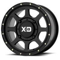 XD Series Addict 2 UTV 15x6" 4x110mm 86mm CB +38mm Satin Black