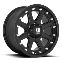 XD Series Addict 18x9" 5x127mm 78.3mm CB +18mm Matte Black