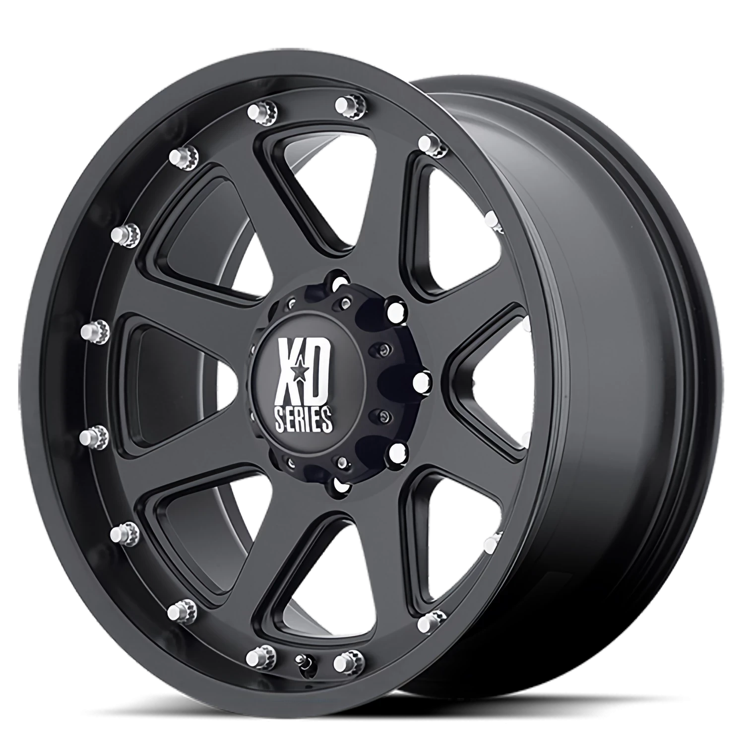 XD Series Addict 18x9" 6x139.7mm 106.25mm CB -12mm Matte Black