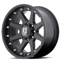 XD Series Addict 18x9" 6x139.7mm 106.25mm CB -12mm Matte Black