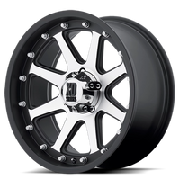 XD Series Addict 20x9" 5x127mm 72mm CB +18mm Matte Black Machined