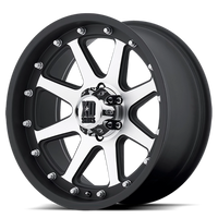 XD Series Addict 16x9" 6x139.7mm 106.25mm CB -12mm Matte Black Machined