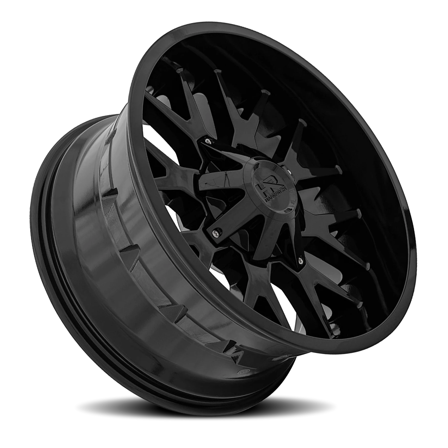 Hardrock Offroad Affliction H700 20x12" 5x127mm 87mm CB -44mm Gloss Black