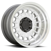 Black Rhino Aliso 18x9" 5x150mm 110.1mm CB +12mm Gloss Silver Mirror Cut Face-Mirror Cut Lip