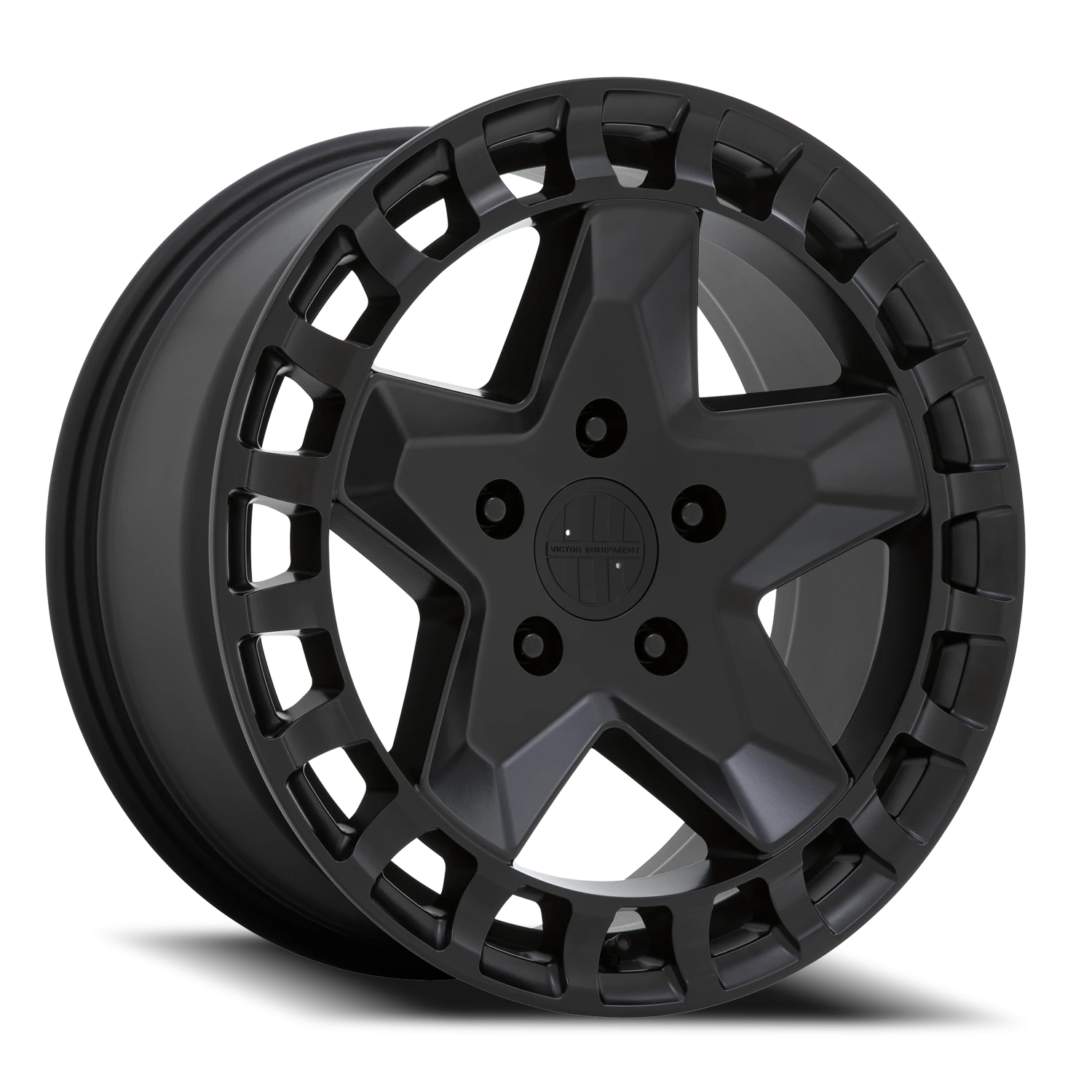 Victor Equipment Alpen 18x8" 5x130mm 71.6mm CB +20mm Matte Black