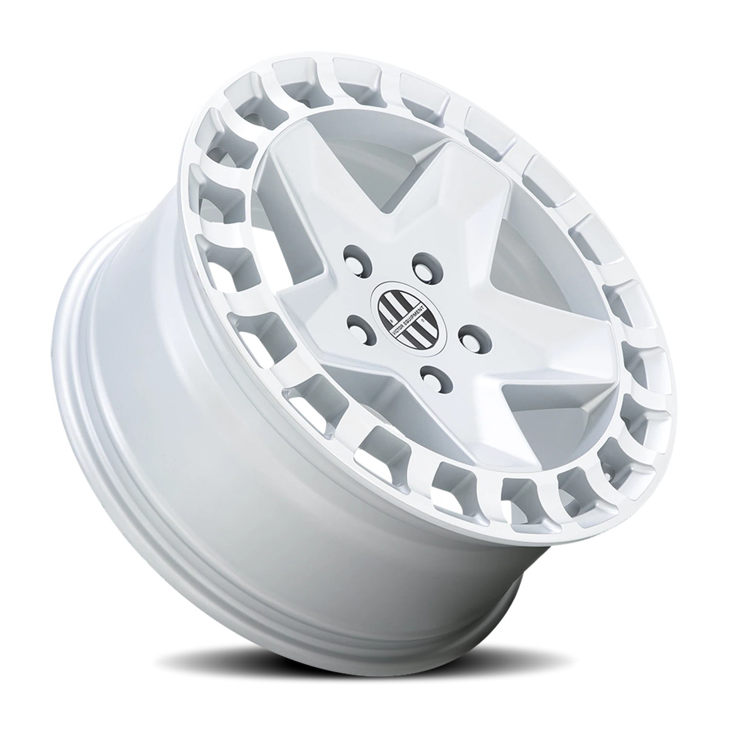 Victor Equipment Alpen 18x8" 5x130mm 71.6mm CB +20mm Gloss White