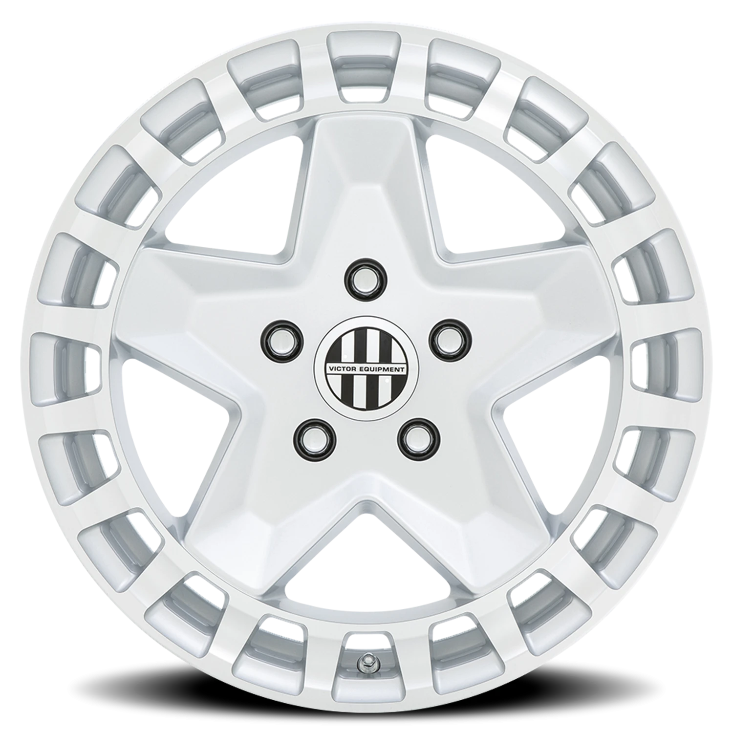 Victor Equipment Alpen 18x8" 5x130mm 71.6mm CB +20mm Gloss White