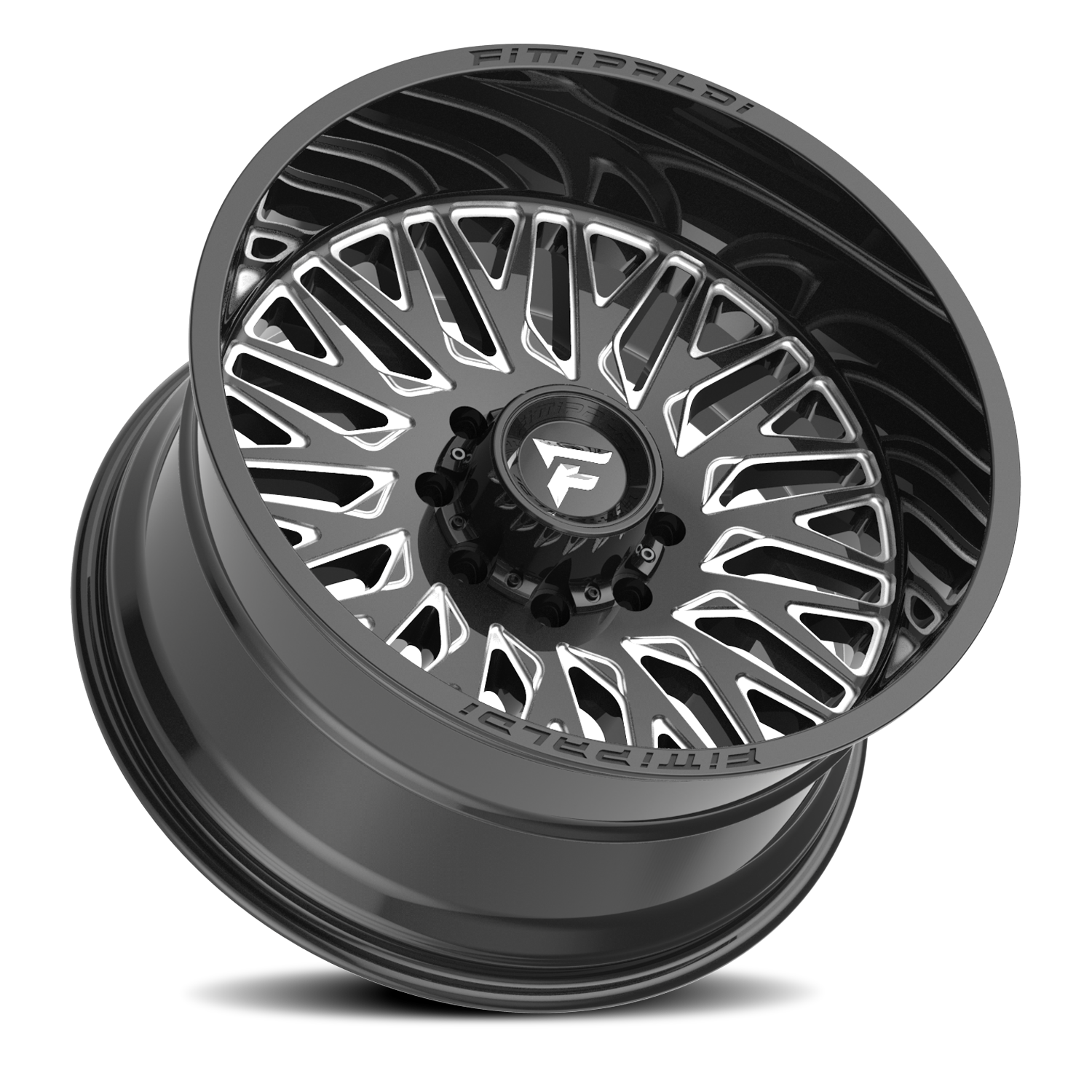 Fittipaldi Offroad Alpha Series 26x12" 8x165.1mm 125.2mm CB -44mm Black Milled
