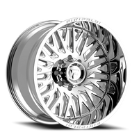 Fittipaldi Offroad Alpha Series 22x12" 6x135mm 106.2mm CB -44mm Chrome Mirror Coat