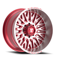 Fittipaldi Offroad Alpha Series 22x12" 8x165.1mm 125.2mm CB -44mm Gloss Red Machined