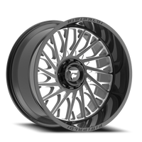 Fittipaldi Offroad Alpha Series 20x12" 8x170mm 125.2mm CB -44mm Black Milled