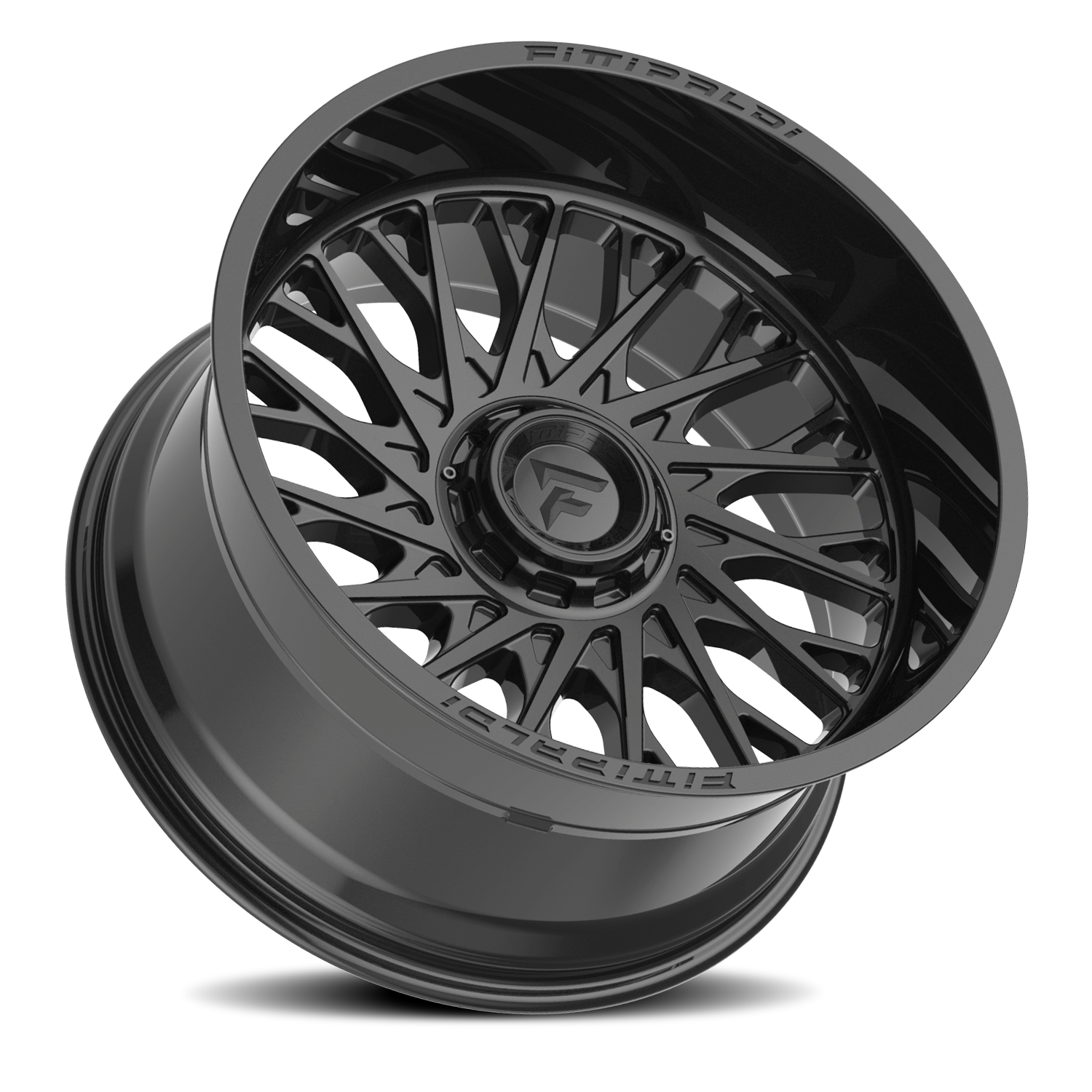 Fittipaldi Offroad Alpha Series 22x12" 8x165.1mm 125.2mm CB -44mm Gloss Black
