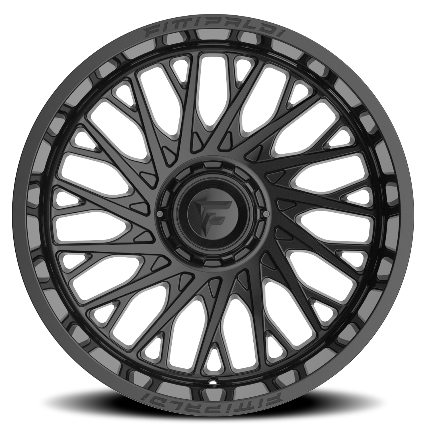 Fittipaldi Offroad Alpha Series 22x12" 8x165.1mm 125.2mm CB -44mm Gloss Black