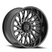 Fittipaldi Offroad Alpha Series 22x12" 8x165.1mm 125.2mm CB -44mm Gloss Black Machined-Dark Tint