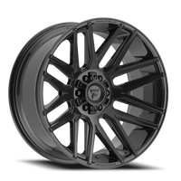 Fittipaldi Offroad Alpha Series 20x9" 8x165mm 125.2mm CB +18mm Gloss Black