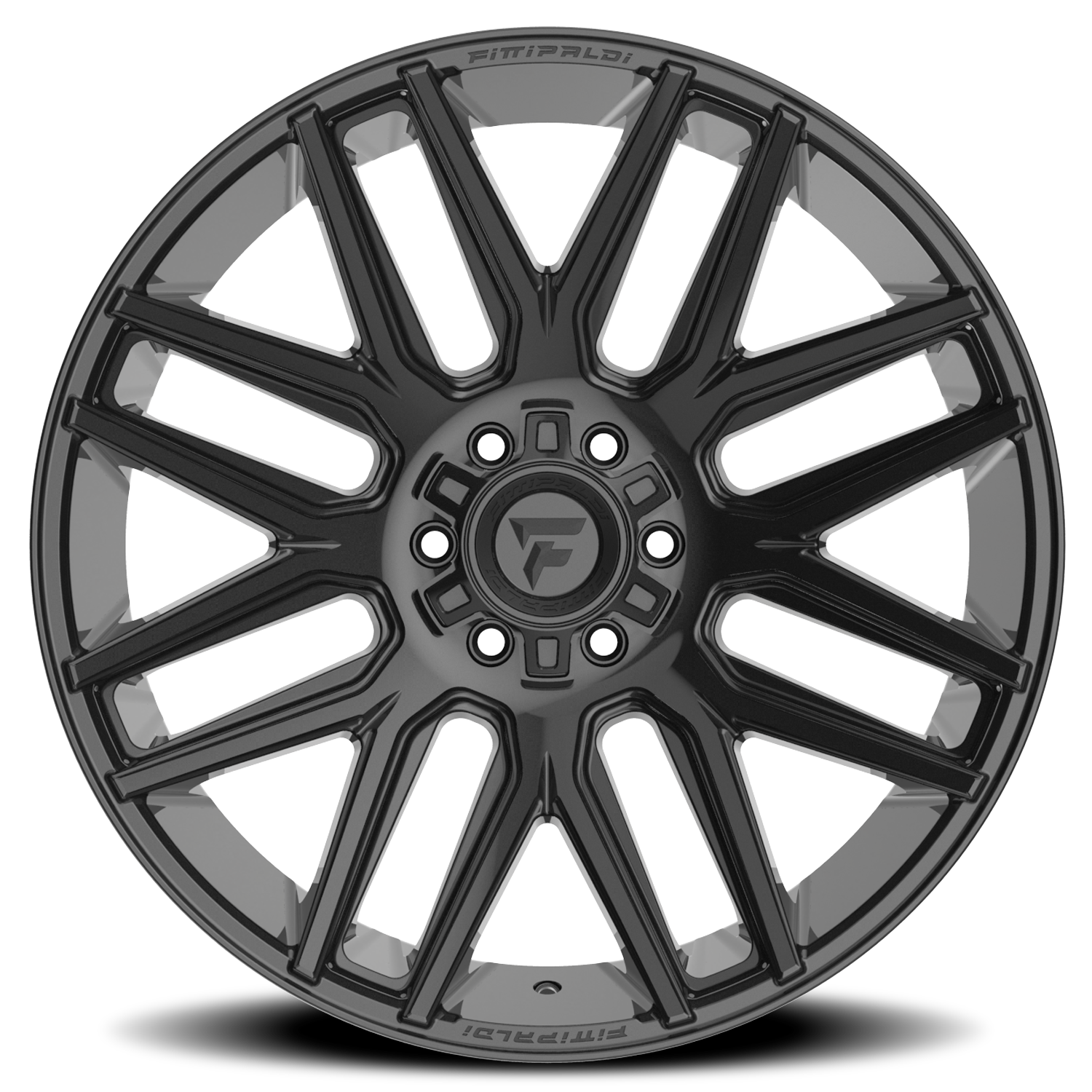 Fittipaldi Offroad Alpha Series 20x9" 8x165mm 125.2mm CB +18mm Gloss Black