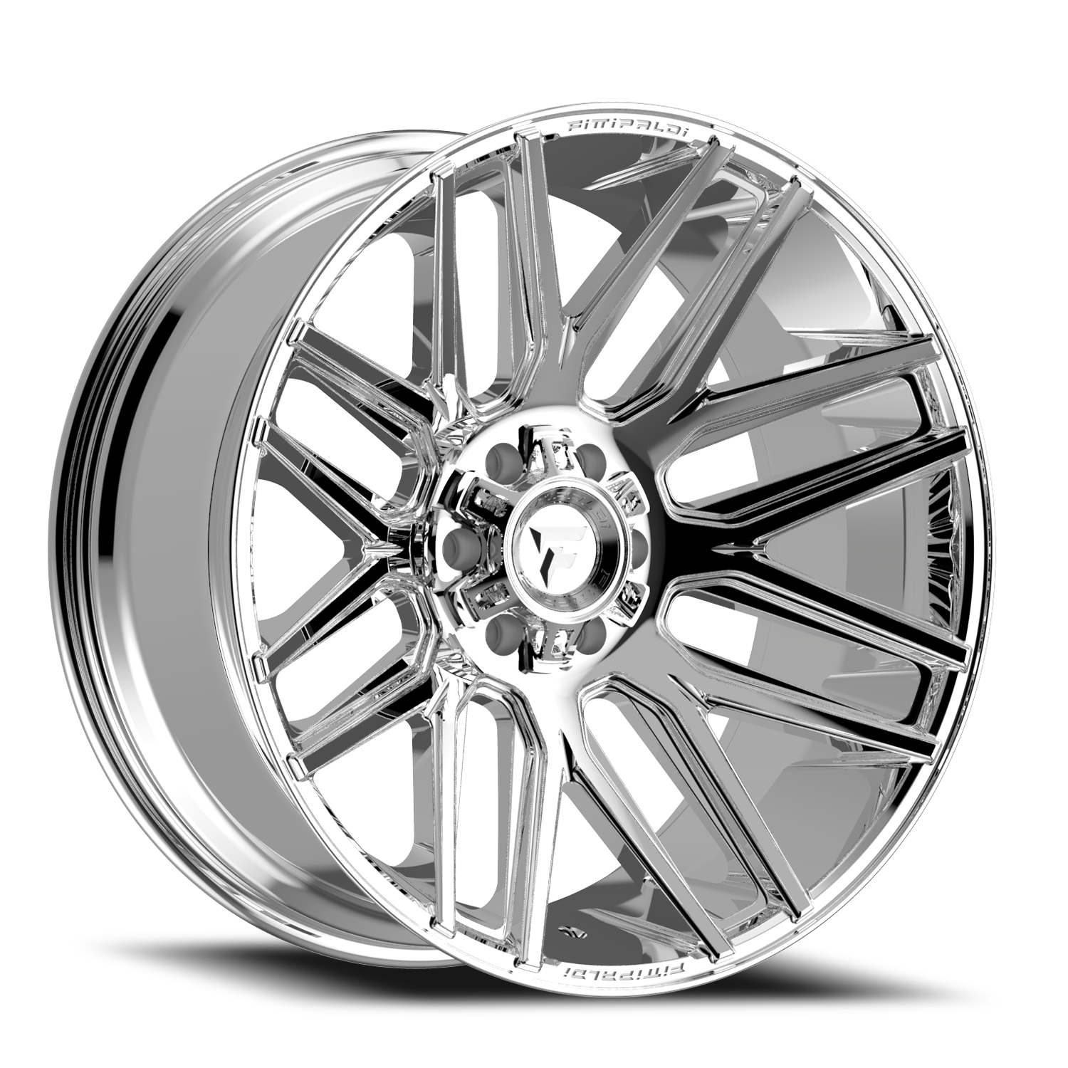 Fittipaldi Offroad Alpha Series 20x9" 6x135mm 106.2mm CB +18mm Chrome Mirror Coat Chrome