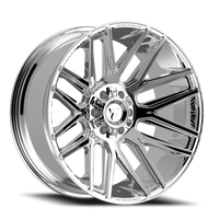 Fittipaldi Offroad Alpha Series 20x9" 6x135mm 106.2mm CB +18mm Chrome Mirror Coat Chrome