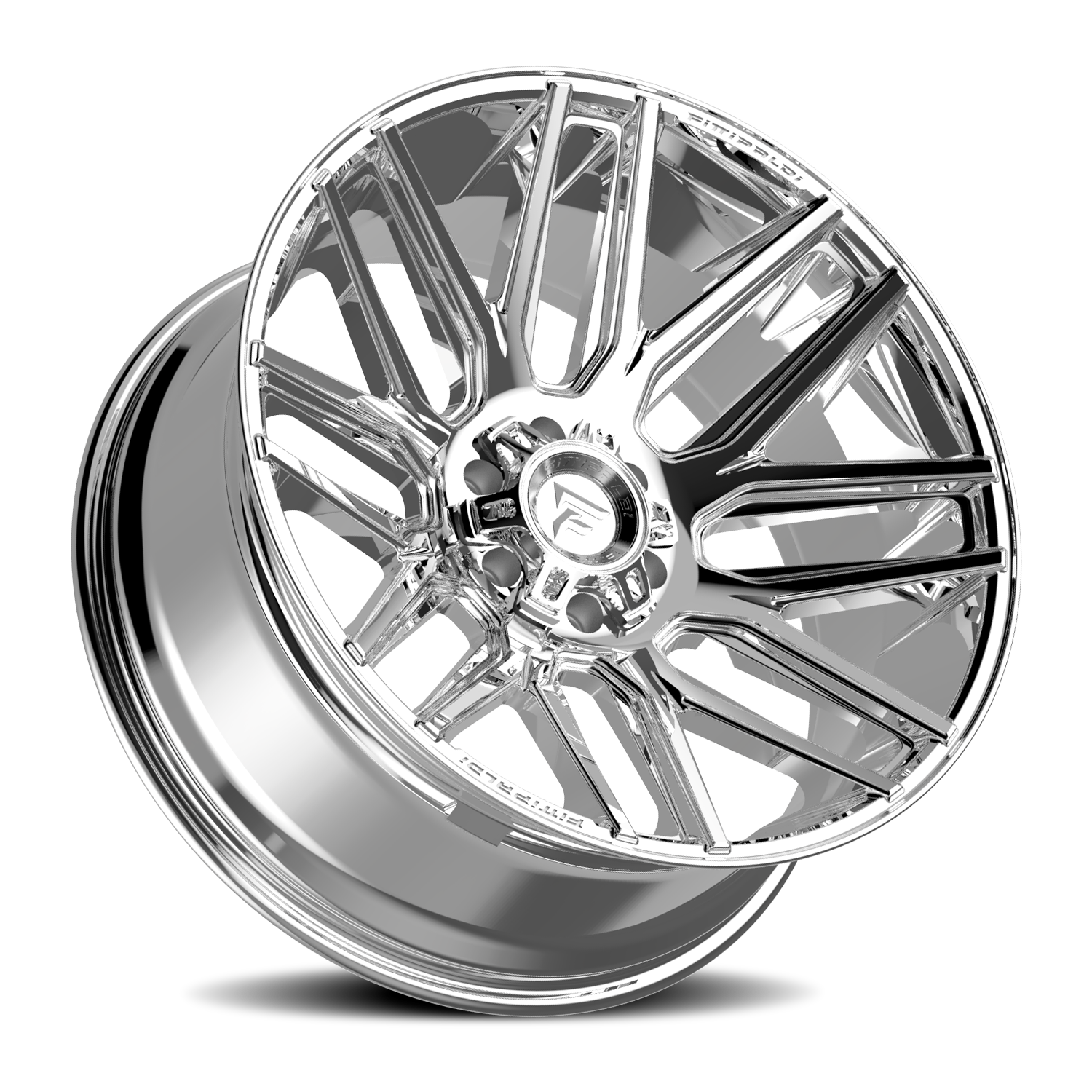 Fittipaldi Offroad Alpha Series 20x9" 6x135mm 106.2mm CB +18mm Chrome Mirror Coat Chrome