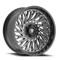 Fittipaldi Offroad Alpha Series 24x10" 8x180mm 124.3mm CB 0mm Black Milled