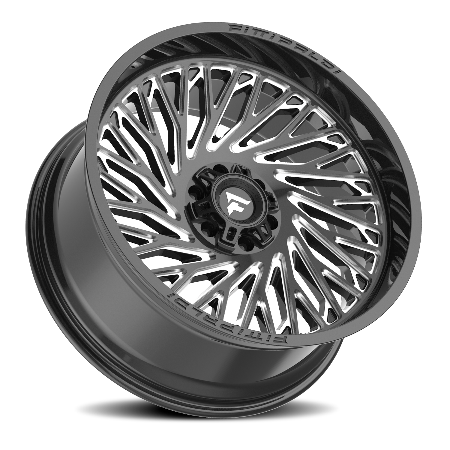 Fittipaldi Offroad Alpha Series 24x10" 8x180mm 124.3mm CB 0mm Black Milled