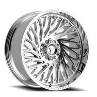 Fittipaldi Offroad Alpha Series 24x10" 5x139.7mm 110.2mm CB 0mm Chrome Mirror Coat Chrome