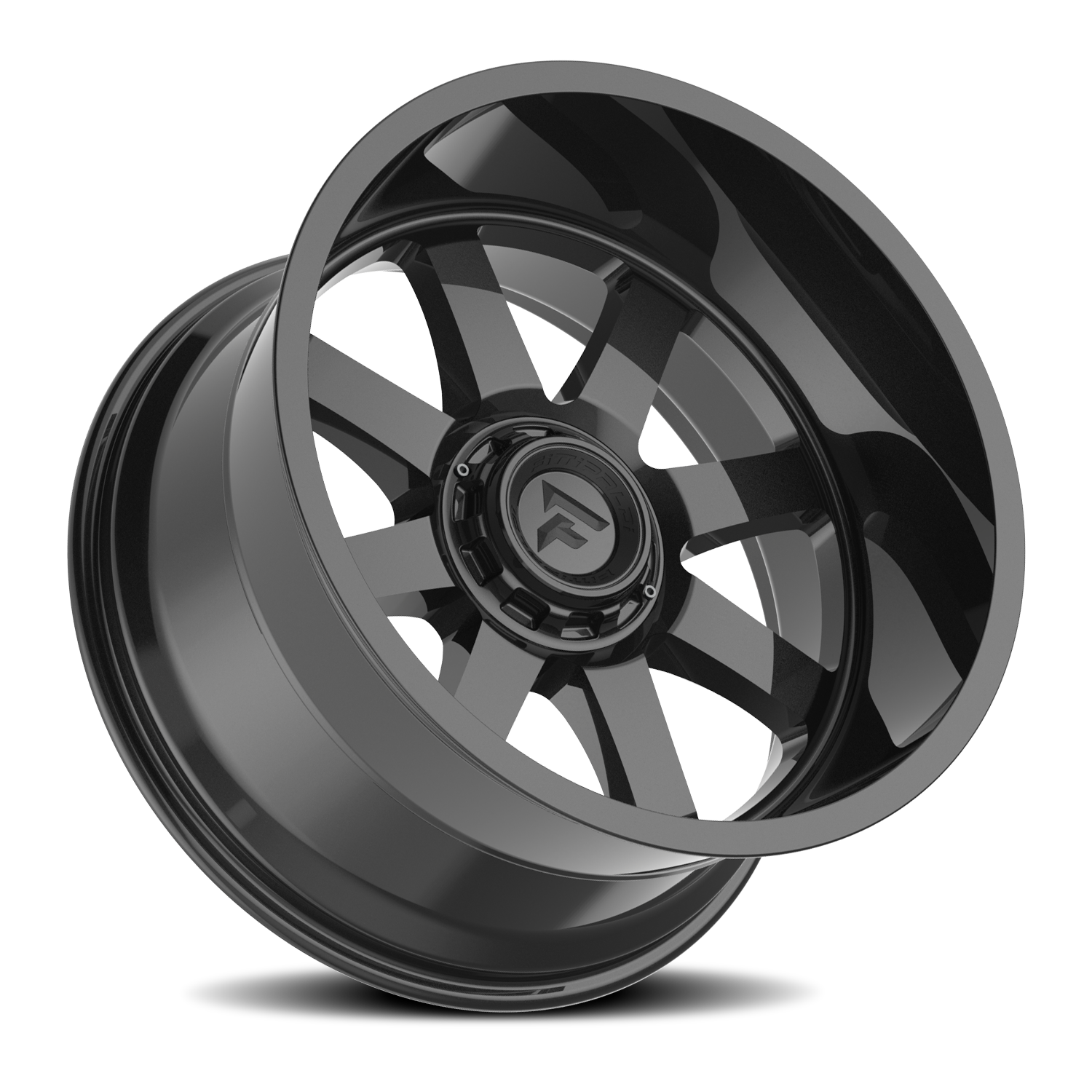 Fittipaldi Offroad Alpha Series 20x9" 8x165mm 130.2mm CB +12mm Gloss Black
