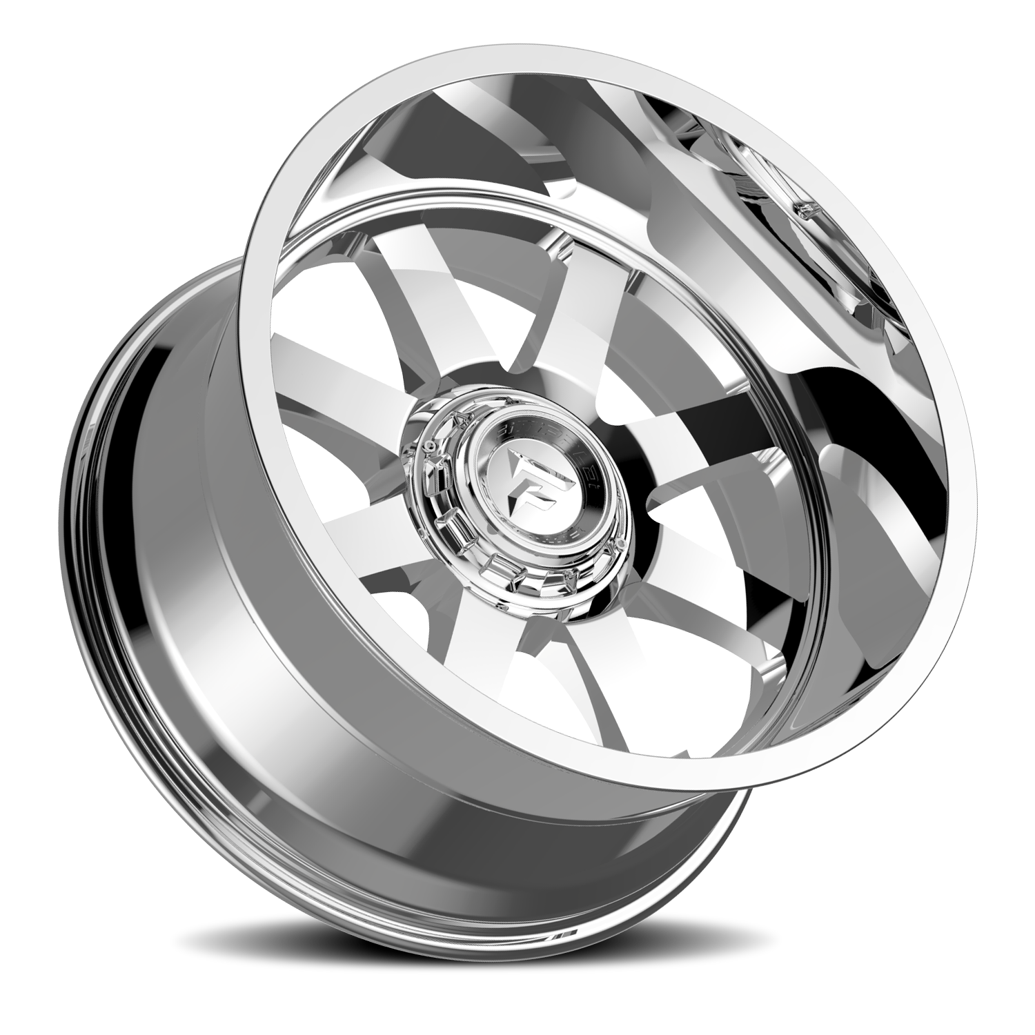 Fittipaldi Offroad Alpha Series 20x10" 5x114.3mm 78.1mm CB -25mm Chrome Mirror Coat Chrome