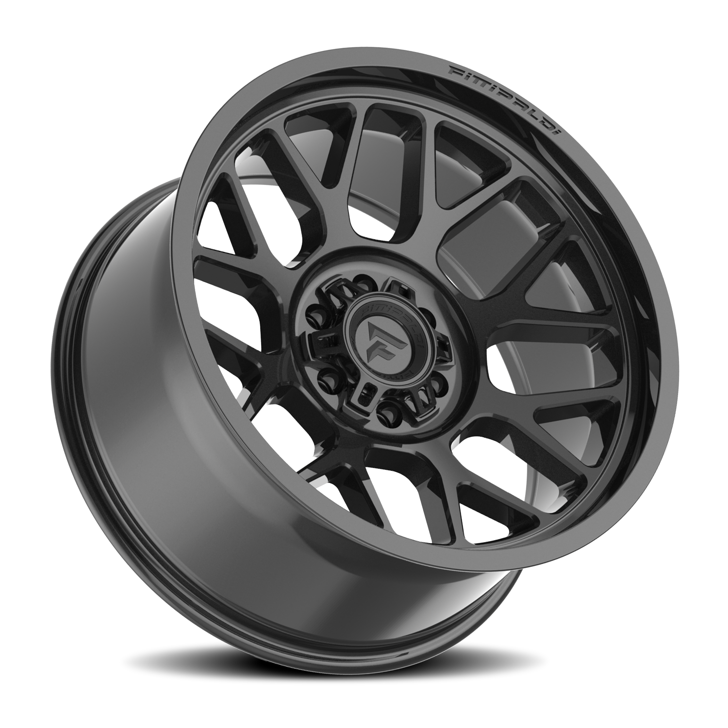 Fittipaldi Offroad Alpha Series 20x10" 8x180mm 124.3mm CB -19mm Gloss Black