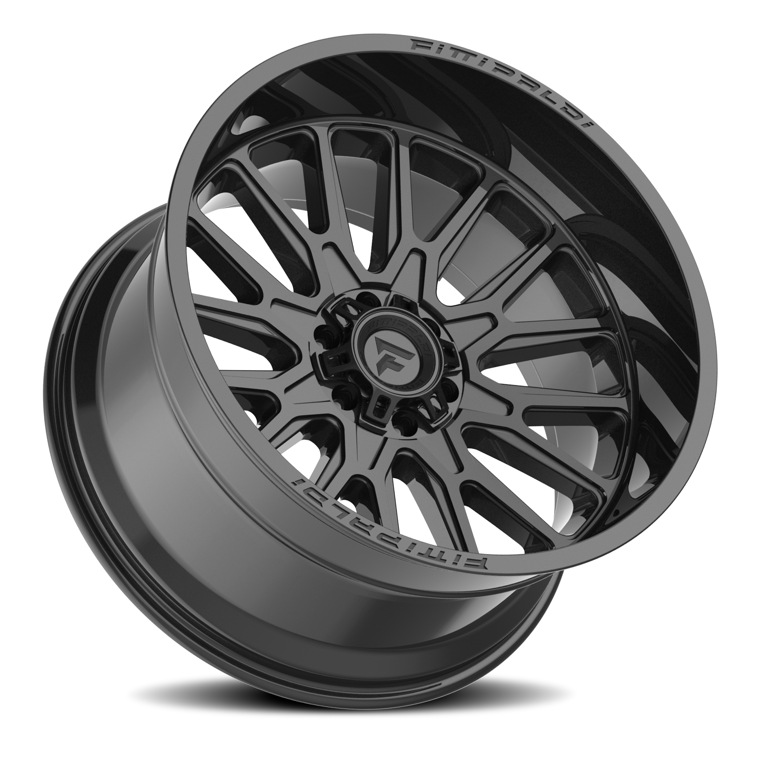 Fittipaldi Offroad Alpha Series 20x10" 8x165mm 125.2mm CB -19mm Gloss Black
