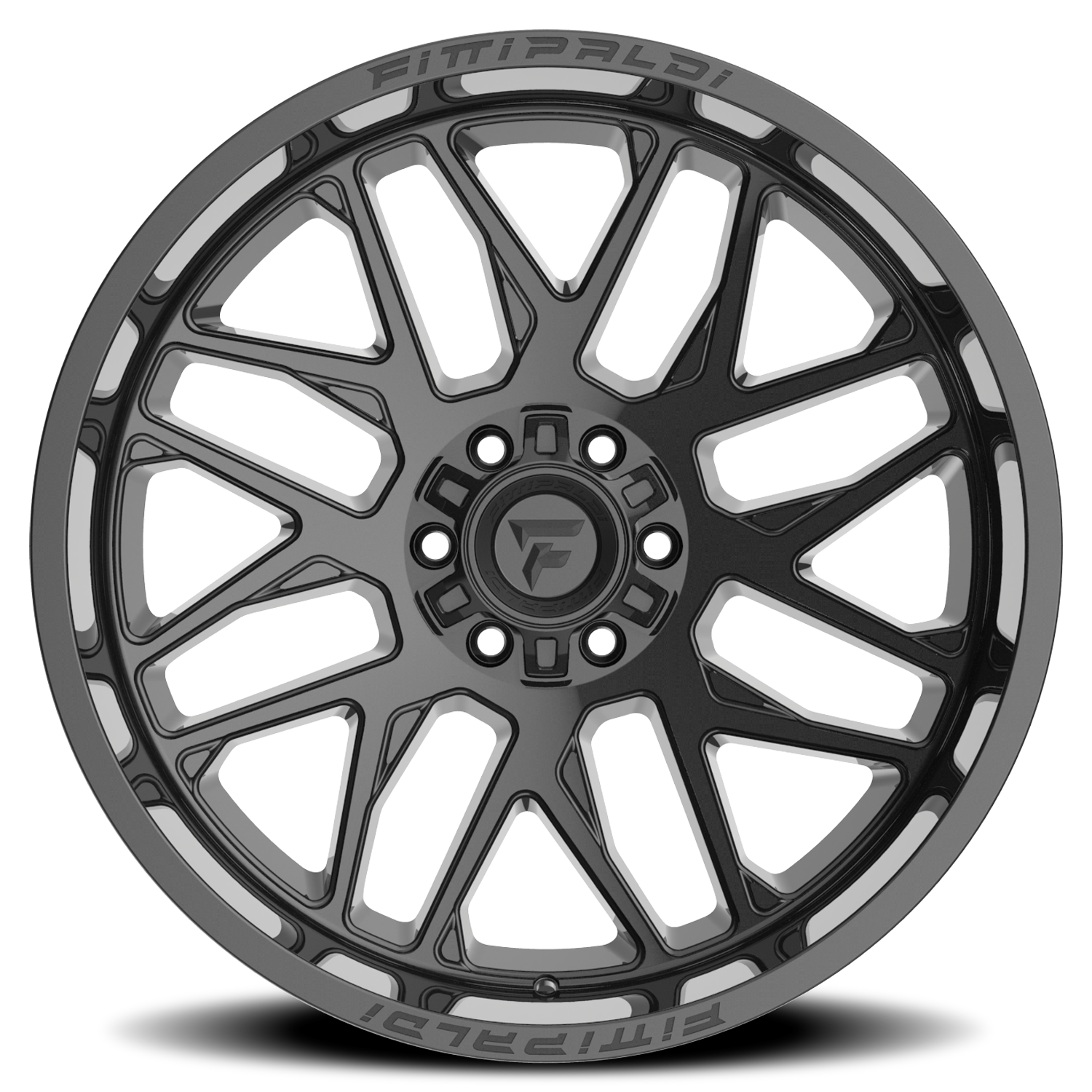 Fittipaldi Offroad Alpha Series 22x12" 8x170mm 125.2mm CB -44mm Gloss Black