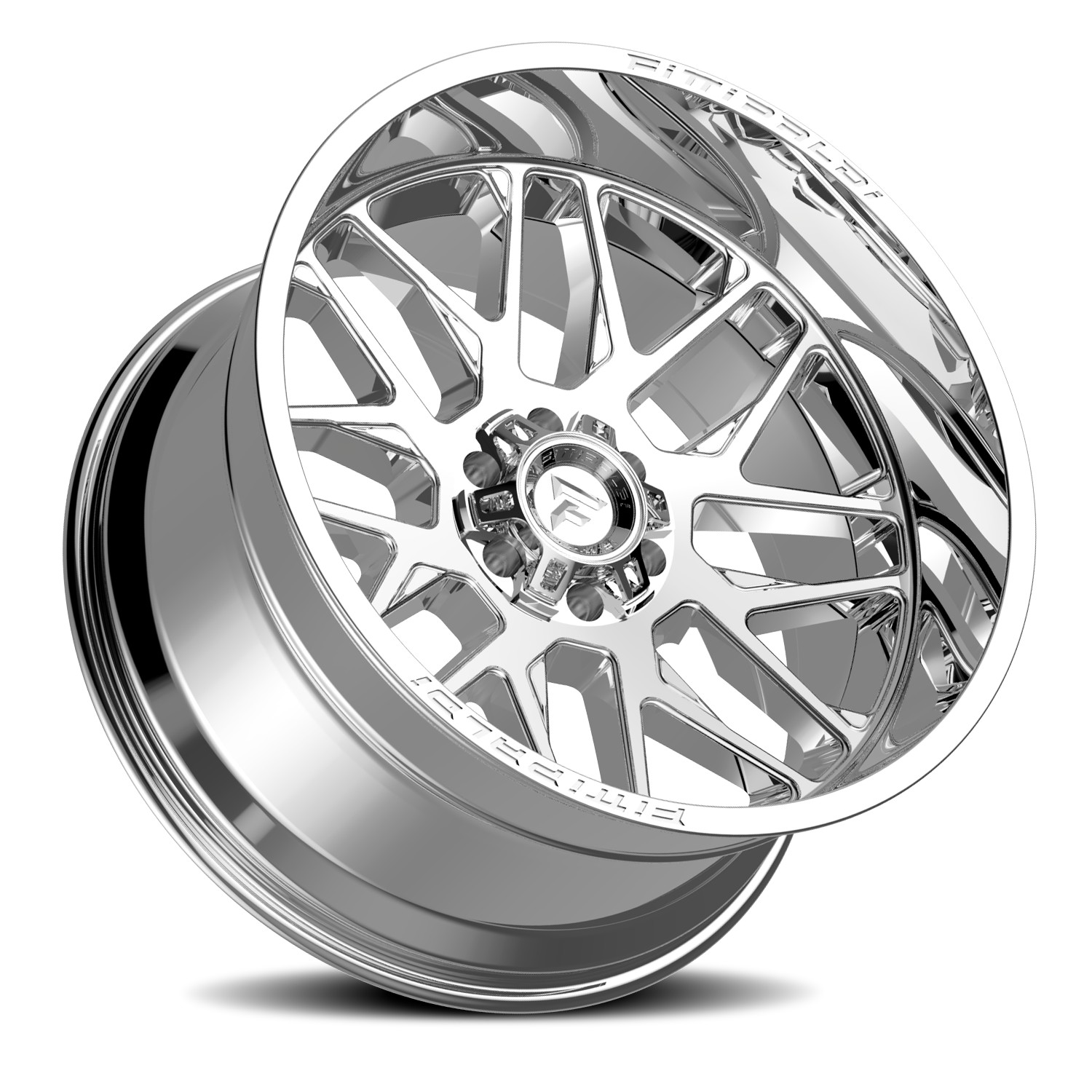 Fittipaldi Offroad Alpha Series 20x9" 6x135mm 106.2mm CB +18mm Chrome Mirror Coat Chrome