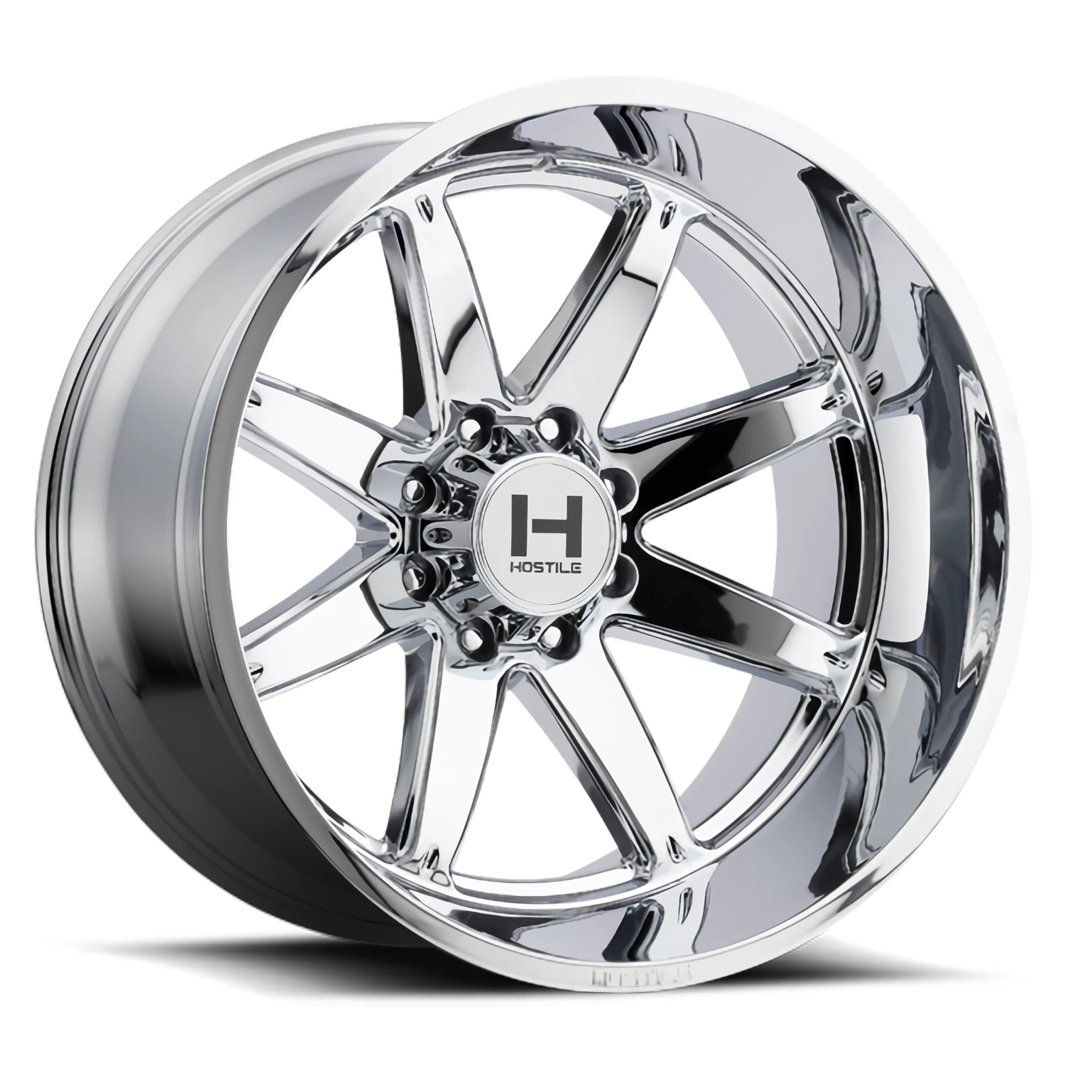 Hostile Alpha H109 CH 22x10 -25 8x165.1mm 125.2mm Chrome