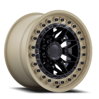 Black Rhino Alpha 17x9" 5x127mm 71.5mm CB 0mm Matte Black Sand Lip
