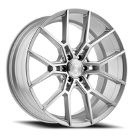 Select Precision Alloys Alpine 22x10" 6x135mm 87.12mm CB +30mm Gloss Silver Brushed
